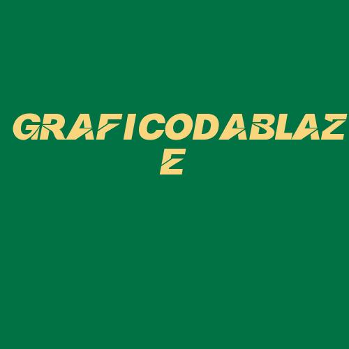 Logo da GRAFICODABLAZE